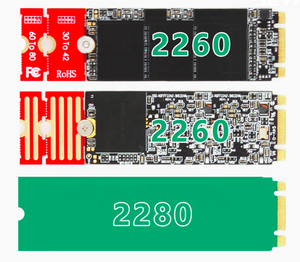 <span class=keywords><strong>M</strong></span>.2 NGFF NVMe <span class=keywords><strong>M</strong></span> B clave SSD 2230, 2242, 2260, 2280 de longitud adaptador de extensión entre corchetes M2 SATA SSD sólido disco - Product Image 5