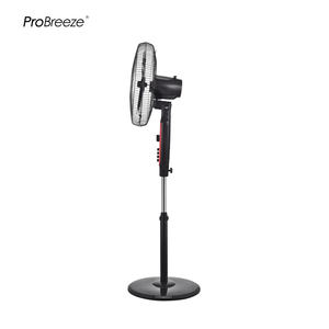 Appareil Électroménager Ventilateur sur Pied Électrique AC/DC 16 Pouces pour la Maison avec Oscillation Automatique à 80 Degrés - Product Image 4