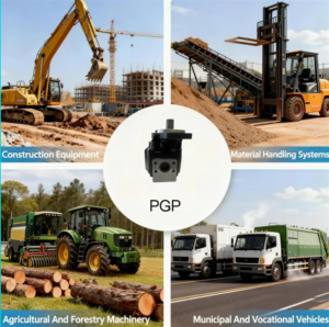 ปั๊มเกียร์แรงดันสูง PGP ได้รับการรับรองมาตรฐาน CE และ ROHS สำหรับระบบจัดการวัสดุที่มีอุณหภูมิต่ำ/สูง - Product Image 3