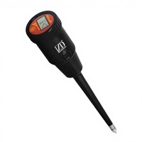 Testeur de pH du sol numérique portable, précision de 0,2 pH, écran LCD, capteur métallique pour l'irrigation agricole