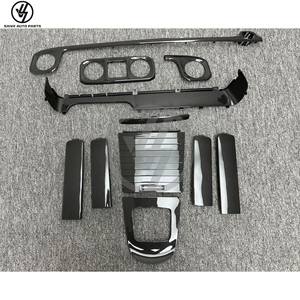 2025 Glossy Dry Carbon Fiber For Mercedes-Benz G-class W465 Twill Weave Full Set Car Interior Decoration Sticker Car Modificat - Product Image 3