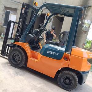 Used for Toyota Diesel <b>Forklift</b> 2.5 Ton 2500kg Fd25 Japanese Engine Powerful Rough Terrain 1 Year Warranty for Sale - Product Image 6