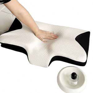 Almohada de Espuma Viscoelástica con Diseño Geométrico de Mariposa - Soporte para el Cuello para Dormir de Lado, Actividades Sexuales, Cojín Multifuncional para Recostarse - Product Image 5