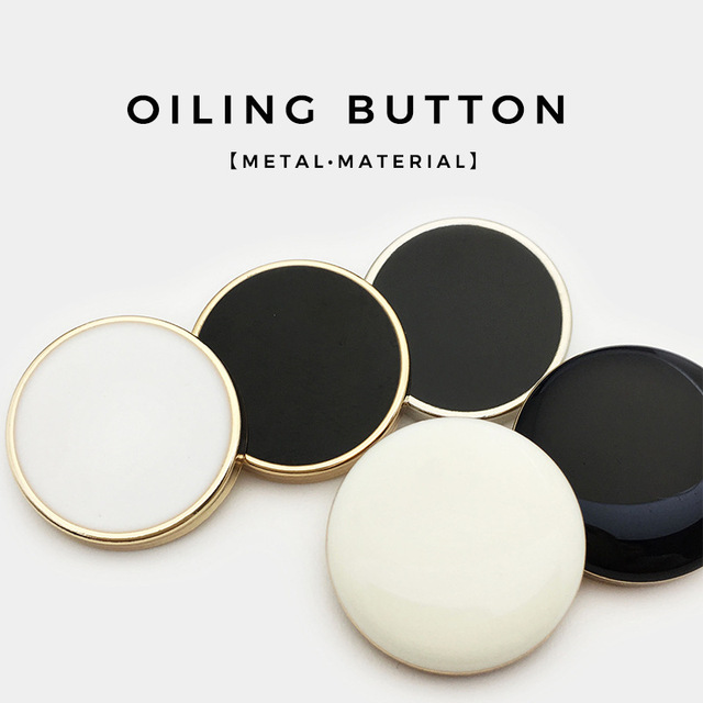High Quality Fashion Various Buttons Around Vintage Shank Metal Button For Shirt Decoration