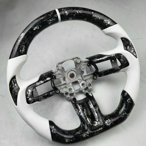 Volant de voiture en carbone forgé pour <span class=keywords><strong>Ford</strong></span> <span class=keywords><strong>Mustang</strong></span> S550 5.0L <span class=keywords><strong>GT</strong></span> 350 <span class=keywords><strong>500</strong></span> Coupé 2015-2023 Shelby Super Snake, accessoires automobiles - Product Image 4