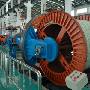 Cable making big diameter cable drum twister cable laying up machine