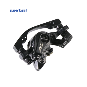 Pinza de frenos de disco mecánica de plástico duradero de bajo precio trasera y delantera para bicicleta - Product Image 1