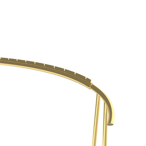 Portaabbigliamento in metallo per abiti Vintage con supporto per abbigliamento moderno negozio di abbigliamento personalizzato per vendita al dettaglio - Product Image 3