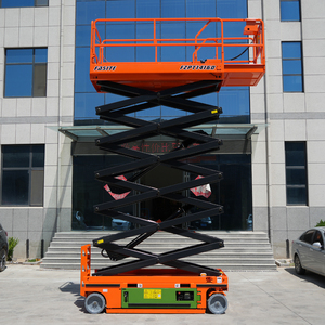 FASITE Ev Tipi Mini Makaslı <span class=keywords><strong>Platform</strong></span> 13.8M Kendinden Tahrikli Hava Çalışma Platformu CE ISO Sertifikalı Güvenli Dayanıklı Elektrikli <span class=keywords><strong>Platform</strong></span> 2 - Product Image 5