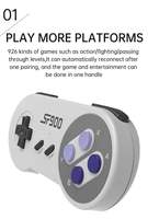 SF900 Console de jeu portable rétro portable sans fil 2.4GHz prise en charge multi-joueurs 4K TV HD sortie 926 Console de jeu vidéo rétro