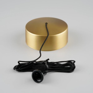 WK Interrupteur de plafond à 2 voies en laiton brossé pour salle de bain - Product Image 1