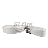 Tuyau en PVC de 3 pouces, tuyau en toile de 76 mm, tuyau d'incendie en PVC de 8 bars