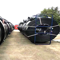 Tuyau plat en TPU de grande taille 12 "16" avec raccord SS équivalent Victaulic tuyau de vidange tuyau de filetage tuyau