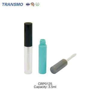Lip Gloss Tubes 3.5ml Concealer Tube Custom logo <b>Blue</b> Lip Balm Packaging Lipgloss Plastic Packs - Product Image 5