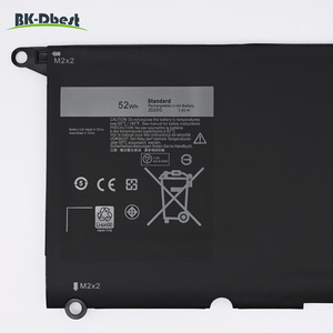 Batterie d'ordinateur portable de haute qualité 52Wh JD25G 0N7T6 0DRRP RWT1R pour <span class=keywords><strong>Dell</strong></span> <span class=keywords><strong>XPS</strong></span> <span class=keywords><strong>13</strong></span>-9343 <span class=keywords><strong>XPS</strong></span> <span class=keywords><strong>13</strong></span> 9350 JD25G DIN02 <span class=keywords><strong>P54G</strong></span> 7.4V - Product Image 2