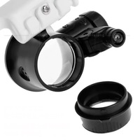 9892H-1 Small Mechanical Repair Engraving Repair Magnifying Glass with Dual LED Lights, Extendable High Magnification Eye Type