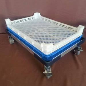 Plateau de séchage ventilé en plastique pour pâtes, design perforé empilable, matériau PP pour fruits et légumes secs - Product Image 2