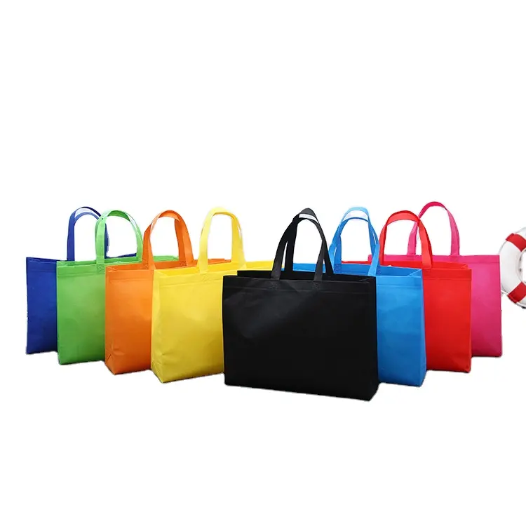 Bag Shop Bag Eco Cheap Die Cut Grocery Promotional Shopping Supermarket Non Woven Small Bag