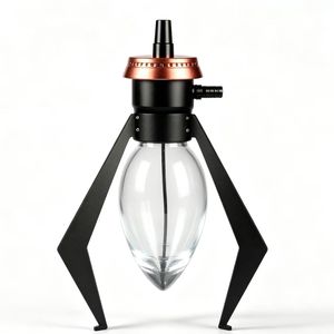 Modern Portable Travel Hookah for Smoking Mirror Stainless Steel Chicha <b>Sheesha</b> Spider in Color Box with Soft Smoke - Product Image 3