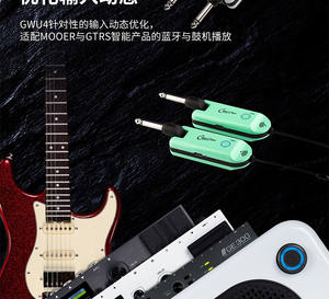 Mooer Magic GWU4 guitare électrique basse émetteur sans fil récepteur tube de cheveux câble transmission audio segment <span class=keywords><strong>u</strong></span> - Product Image 3