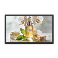 Pantalla Digital Publicitaria de Vidrio Templado de 43 Pulgadas 4K para Montaje en Pared, para Ascensores, Tiendas Minoristas, Restaurantes, Centros Comerciales, 1 Año de Garantía