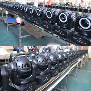 60W RGBW <span class=keywords><strong>LED</strong></span> Beam Moving Head Light Weiß & Warmweiß Club Bühnen beleuchtung DJ DMX Control Aluminium Lampen körper" - Product Image 5