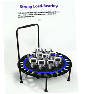 40 inch gấp tròn <span class=keywords><strong>Trampoline</strong></span> U hình dạng xử lý cho an toàn trong nhà và ngoài trời <span class=keywords><strong>Trampoline</strong></span> và sân chơi trẻ em <span class=keywords><strong>Trampoline</strong></span> - Product Image 2