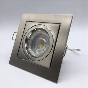 Verstelbare Aluminium Anti Glare Downlight Led Gu10 Mr16 Inbouwspot Behuizing