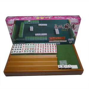 Jeu de Mahjong et de Tuiles de Poker en Acrylique Personnalisé, Portable, Pliable, Écologique, Hikeon HKK0099 pour 2 à 4 Joueurs, Divertissement - Product Image 3