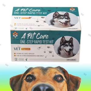 Meilleure vente Kit de test d'antigène du virus Parvo canin Kit de test rapide de <span class=keywords><strong>diagnostic</strong></span> CPV Ag pour équipement de <span class=keywords><strong>diagnostic</strong></span> vétérinaire - Product Image 5