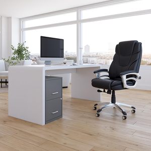 SENYU Vertical 2 Drawer Steel <b>Filing</b> <b>Cabinet</b> with Lockable Key <b>Lock</b> for Office Home Use Minimalist Design Commercial Furniture - Product Image 6