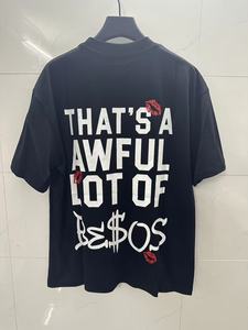 เสื้อยืดกันไอไซรัปของผู้ชายยี่ห้อดังพิมพ์ลายคลาสสิกแบบสแกนได้เสื้อแขนสั้นสำหรับผู้ชาย - Product Image 3