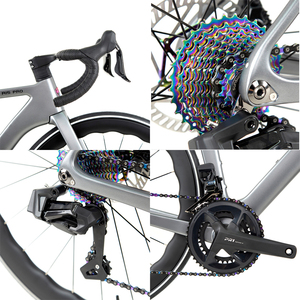 Vélo de route en <span class=keywords><strong>carbone</strong></span> 700C avec transmission électronique sans fil à 12 vitesses pour la course compétitive et le triathlon R15pro - Product Image 4