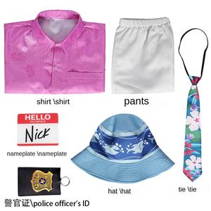 Disfraz <span class=keywords><strong>de</strong></span> Halloween <span class=keywords><strong>de</strong></span> Zootopia Cos Echo para hombre, conjunto completo con sombrero <span class=keywords><strong>de</strong></span> <span class=keywords><strong>pescador</strong></span> - Product Image 5