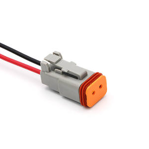 Deutsch DT <span class=keywords><strong>2</strong></span> Pin Automotivo Impermeável Conector Elétrico Masculino Feminino Plug Cablagens para carro, caminhão, barcos, luz de trabalho LED - Product Image 5
