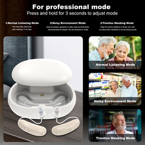 Audífono Recargable RIC (Receptor en el Canal) para Personas Mayores y Adultos con Cancelación de Ruido, Audífono Digital Potente - Product Image 3
