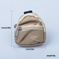 Sac à dos miniature en plastique pour poupée BJD 1/3, mini sac à main, pendentif, sac universel diagonal pour adultes et enfants