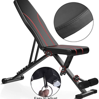 Banc de fitness réglable pour sit-ups, équipement de fitness pour hommes et femmes