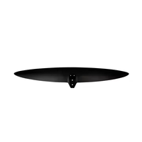Seri baru seni V2 Hidrofoil sayap depan dapat dipertukarkan kinerja tinggi serat karbon depan sayap Aksesori berselancar Wingfoil air