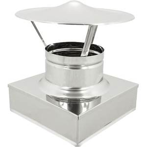 Canna Fumaria Quadrata a Forma di Cappello 'Cinese' 420x420 mm - Product Image 2