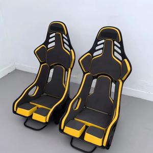 Asiento Deportivo de Fibra de Carbono para Podium Cf <span class=keywords><strong>Recaro</strong></span>, Tapizado en Tela Naranja, Servicio Personalizado Completo para <span class=keywords><strong>Renault</strong></span> Megane - Product Image 6