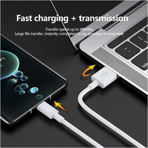 Cable de Carga Rápida y Transferencia de Datos <span class=keywords><strong>USB</strong></span> <span class=keywords><strong>a</strong></span> Tipo <span class=keywords><strong>C</strong></span> de PVC de Alta Calidad de 1m 2m <span class=keywords><strong>3m</strong></span> para Android - Product Image 5