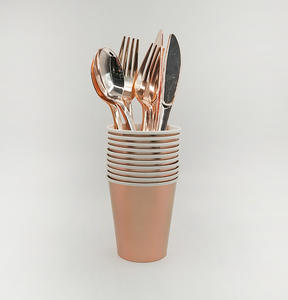 Couverts Ensembles Cuillères Fourchettes et Couteaux Décorations du Nouvel An Nipkin Forchette Plastique Personnalisé Chinois Heavy Duty Jetable - Product Image 6