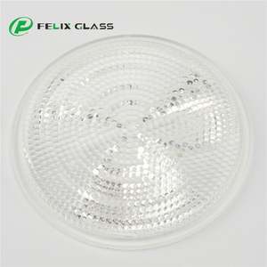 Paneles Ópticos de Vidrio Borosilicato 3.3/K51/K9/B270, Estilo Francés Costero Moderno, Personalizados, Cubiertas de Vidrio Moldeadas a Presión para Lámparas de Interior - Product Image 3