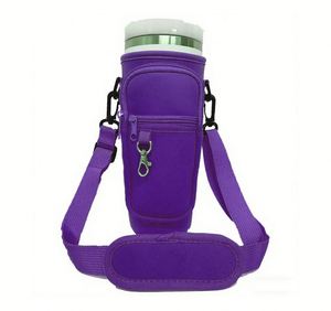 Manchons isolants en néoprène rouge 40OZ avec logo personnalisé pour gobelets isothermes grande capacité - Product Image 5