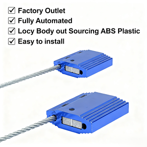 Kabel-Sicherheitssiegel Hochwertige Kabel-Sicherheitssiegel mit Lasergravur Kabel-Sicherheitssiegel für Geldtaschen - Product Image 5