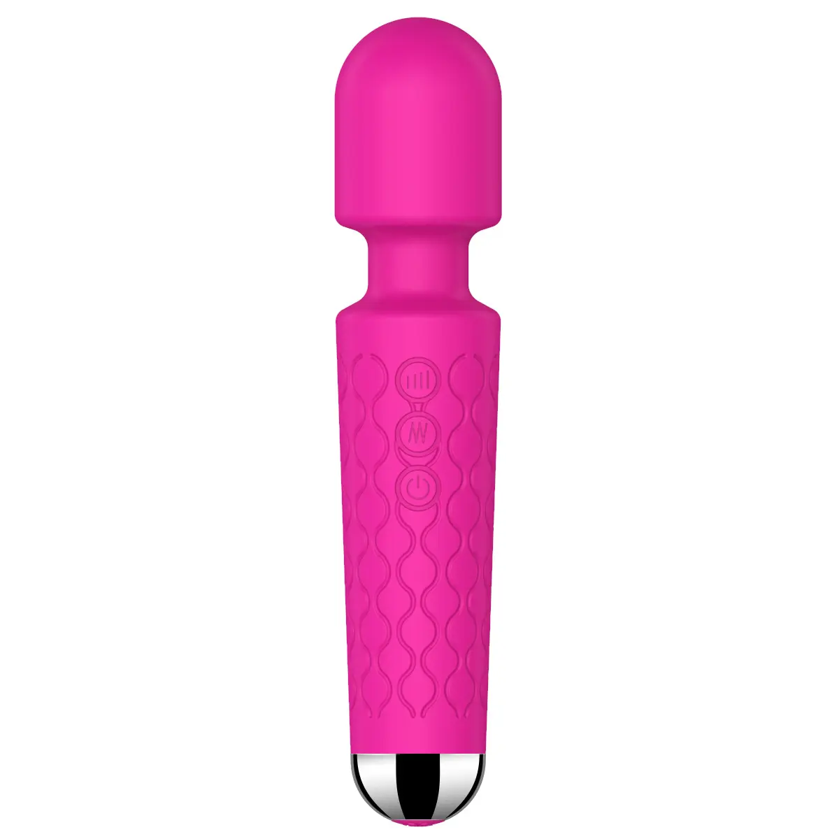 20 Patterns Mini Wand Massager USB Rechargeable Silicone Powerful Sex Tools Women G Spot USB Dildo AV Vibrator Girls Sex Toys