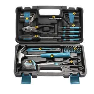 High Quality Promotion Professional Mechanics Auto Tool Kit An Spanner Wrench Screwdriver Complete Set Box For Carpenter