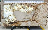 Placage de pierre de marbre fin rétro-éclairé naturel Translucide Grand panneau de pierre Lumi Dalles de marbre Lumistone