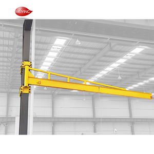 Grúa de Brazo Giratorio Mini de Alta Resistencia y Gran Capacidad, 1 Tonelada, con Polipasto de Cadena para Obras de Construcción, Brazo Giratorio para Elevación - Product Image 2